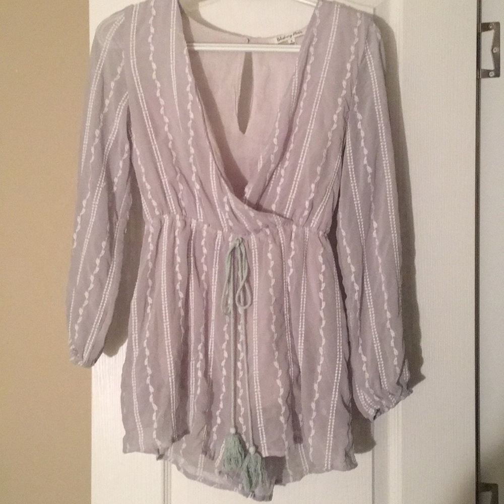 Romper by Blushing Heart size small